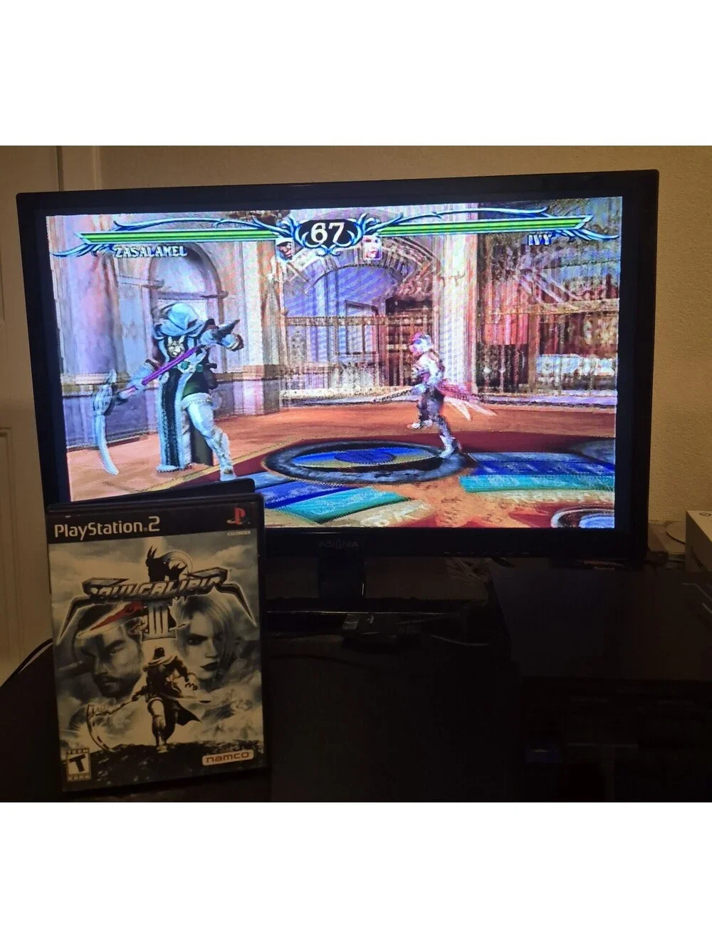 Soul Calibur 3 III PS2 CIB W/ Manual + Demo Disc - PlayStation 2